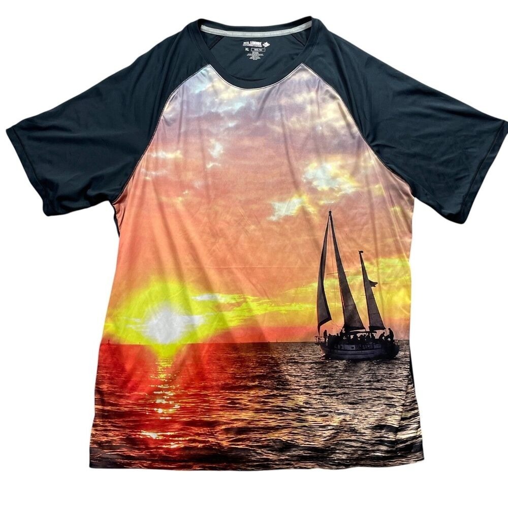 Reel Legends XL Reel Tec Short Sleeve Men's Jersey 100% Polyester Fishing